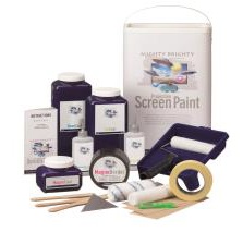 Kit peinture pour écran de projection MPW20